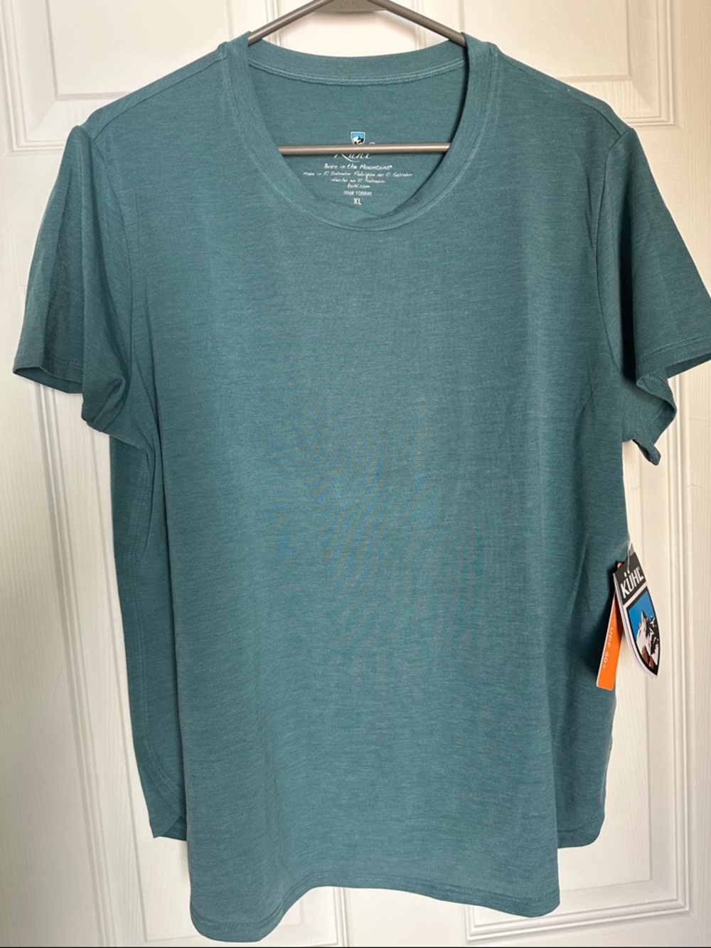 Kuhl Women's Short Sleeve Tee Teal Green